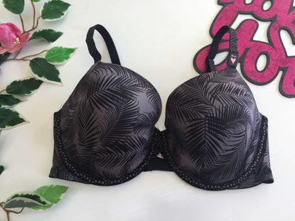 Imagen de Victoria's Secret  Bra Lined Demi Negra Palmas.